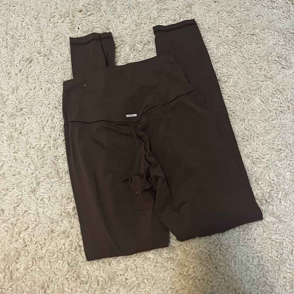 Aerie chill play move brown high rise leggings size small